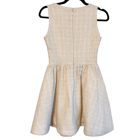 Reformation Aliana Tweed Mini Dress Ivory - Picture 7 of 11